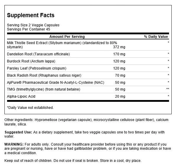 Liver Essentials Optimal Nutrition