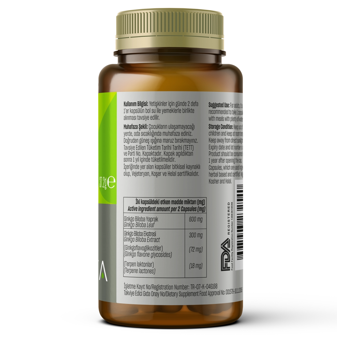 211 Ginkgo Biloba 60 caps 2 211 Ginkgo Biloba Extract 60 caps