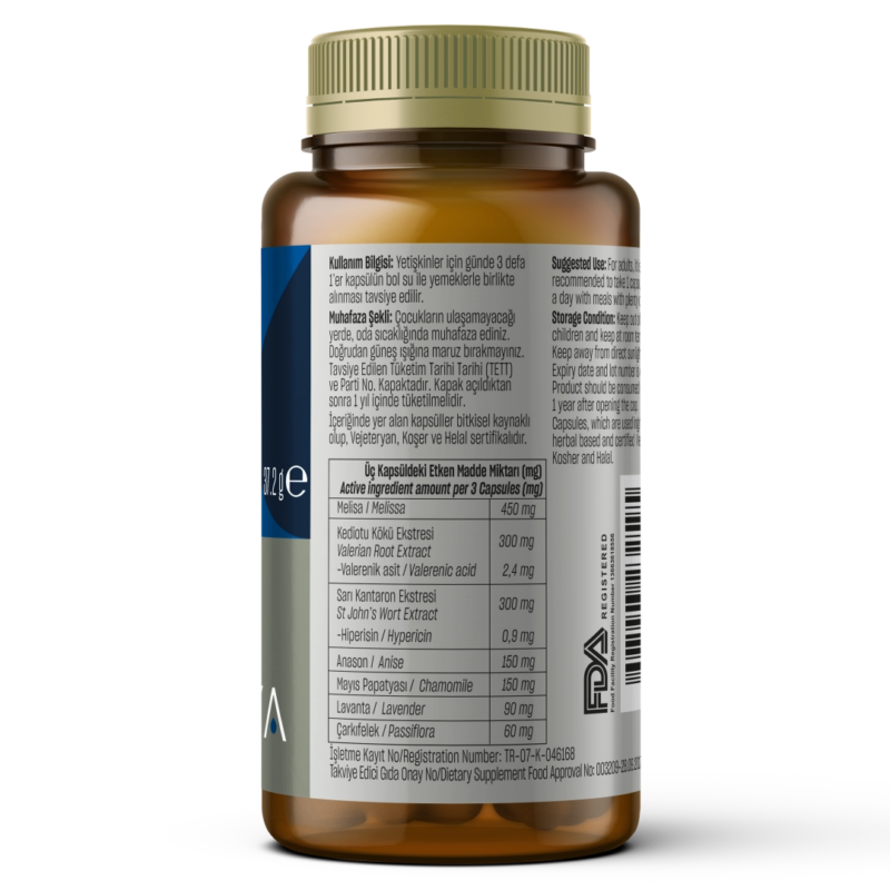 217 RELAX Natural Calming Formula 60 caps