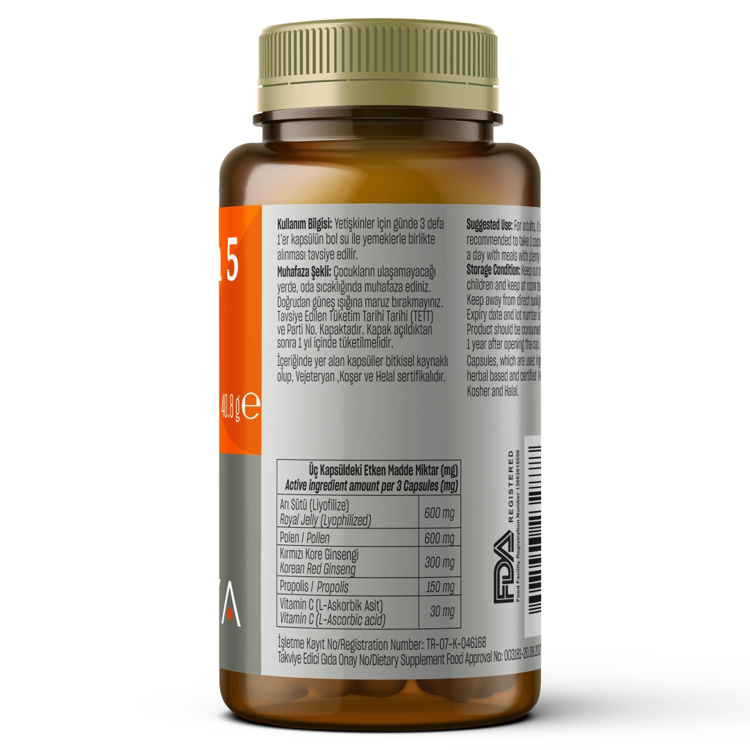 221 Vitamin 5 Immune Support 60 caps 2 221 Vitamin 5 Immune Support 60 caps
