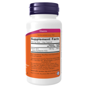 156 Vitamin B-6 100 mg - 100 vcaps