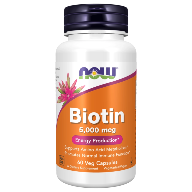 Biotin 5000 mcg - 120 vcaps