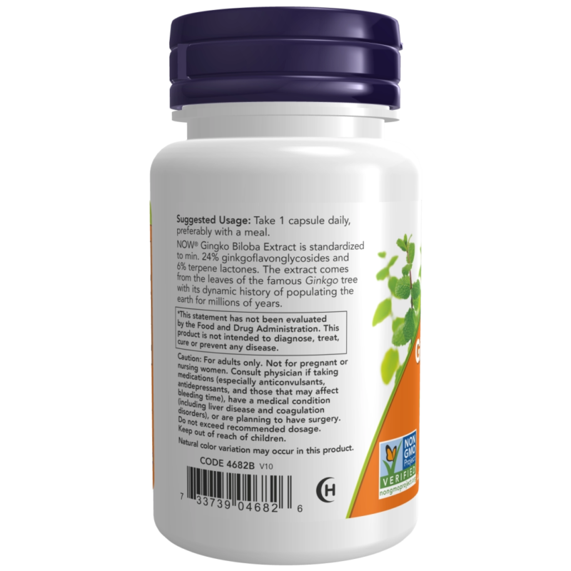 Ginkgo Biloba 120 mg - 50 vcaps