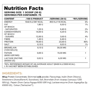 LA WHEY Chocolate-Coconut 2270 g info