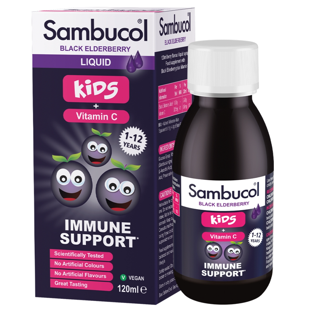 1303 Sambucol Kids Liquid + Vitamin C 120 ml 1