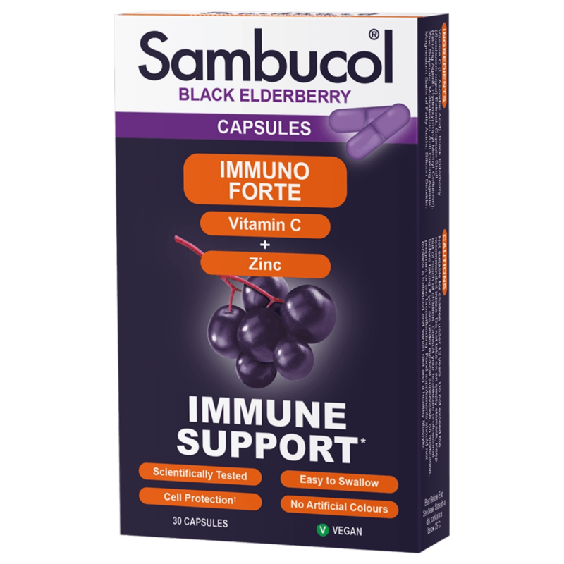 1306 Sambucol Immune Forte Capsules 1