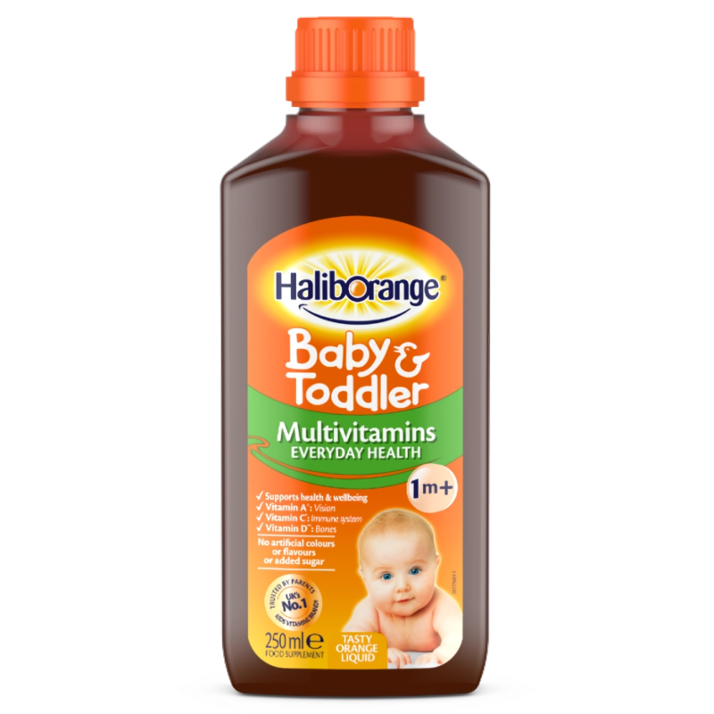 1312 HAL Baby & Toddler Multivitamin Liquid 250 ml 1