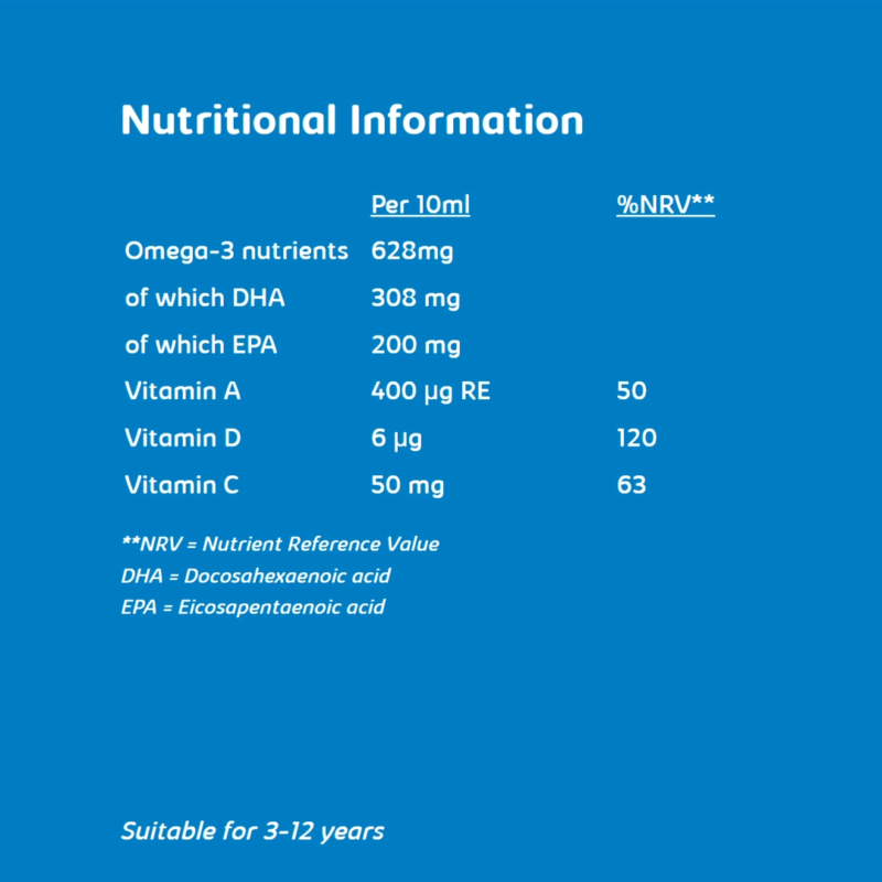 1313 Omega 3 DHA with Vitamin A, C & D