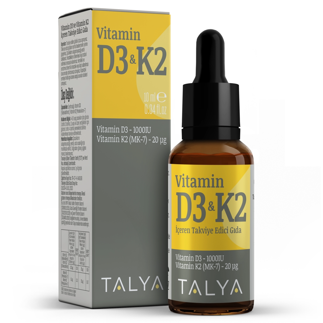 232 Vitamin D3 K2 liquid drops 10 ml