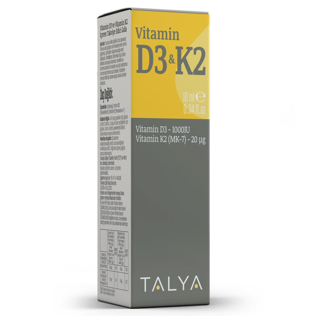232 Vitamin D3 K2 liquid drops 10 ml