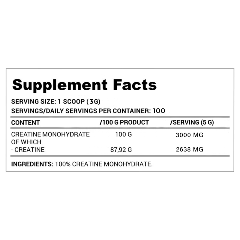 1280 LA CREATINE